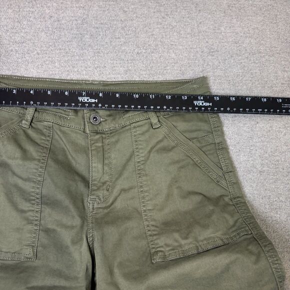Kuhl Shorts Women 4 Green 9" Inseam Stretch Utility Hiking Active Travel Outdoor - Picture 8 of 8